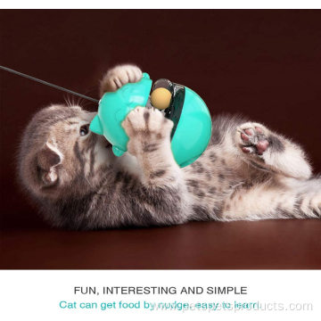 ABS interactive pet toy Cat Slow Feeder Ball